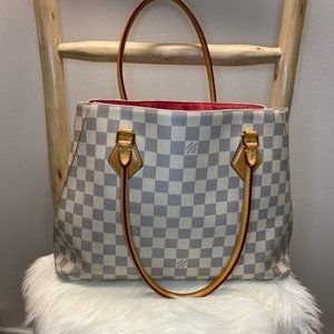Authentic Louis Vuitton Bag Damier Azur